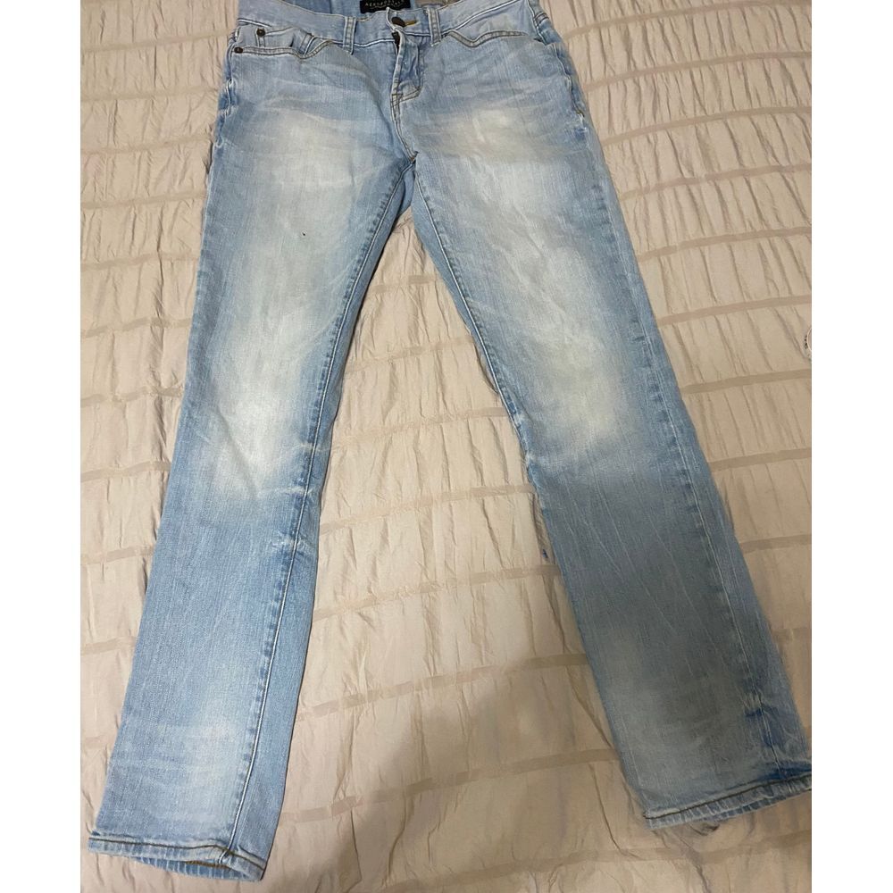 Aeropostale Light Wash Skinny Jeans Women's Denim Pants Casual Wear 28/30